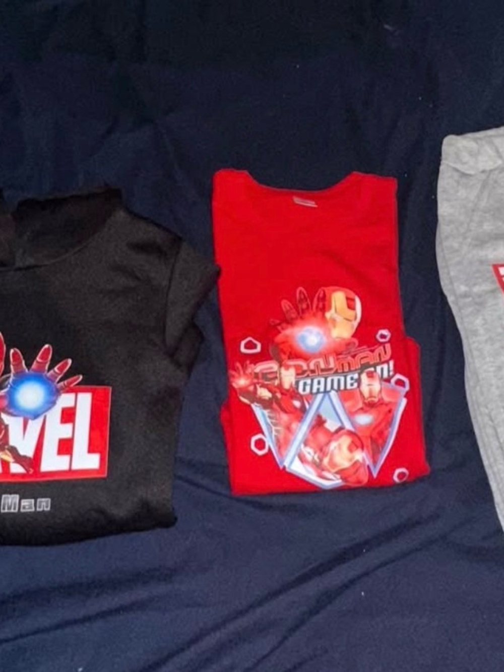 Marvel Kids Red Ironman Graphic Costume Tee